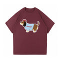Lemanism Stitch Embroidered Casual T-Shirt (Preorder)