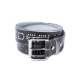 Against Lab ABC Studded Clear Belt (Black)