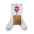 Carhartt Embroidered Unisex Long Socks (Heart White)