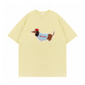 Lemanism Stitch Embroidered Casual T-Shirt (Preorder)