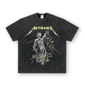 Nirvana Metallica Justice For All Washed T-Shirt
