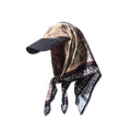 Against Lab Paisley Tie-ing Cap (Brown)