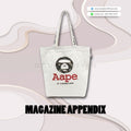 Aape Canvas Tote Bag