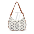 MLB Big Classic Monogram Jacquard L Hobo Bag New York Yankees (Preorder)
