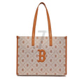 MLB Big Dia Monogram Jacquard L Tote Bag Boston Red Sox (Preorder)