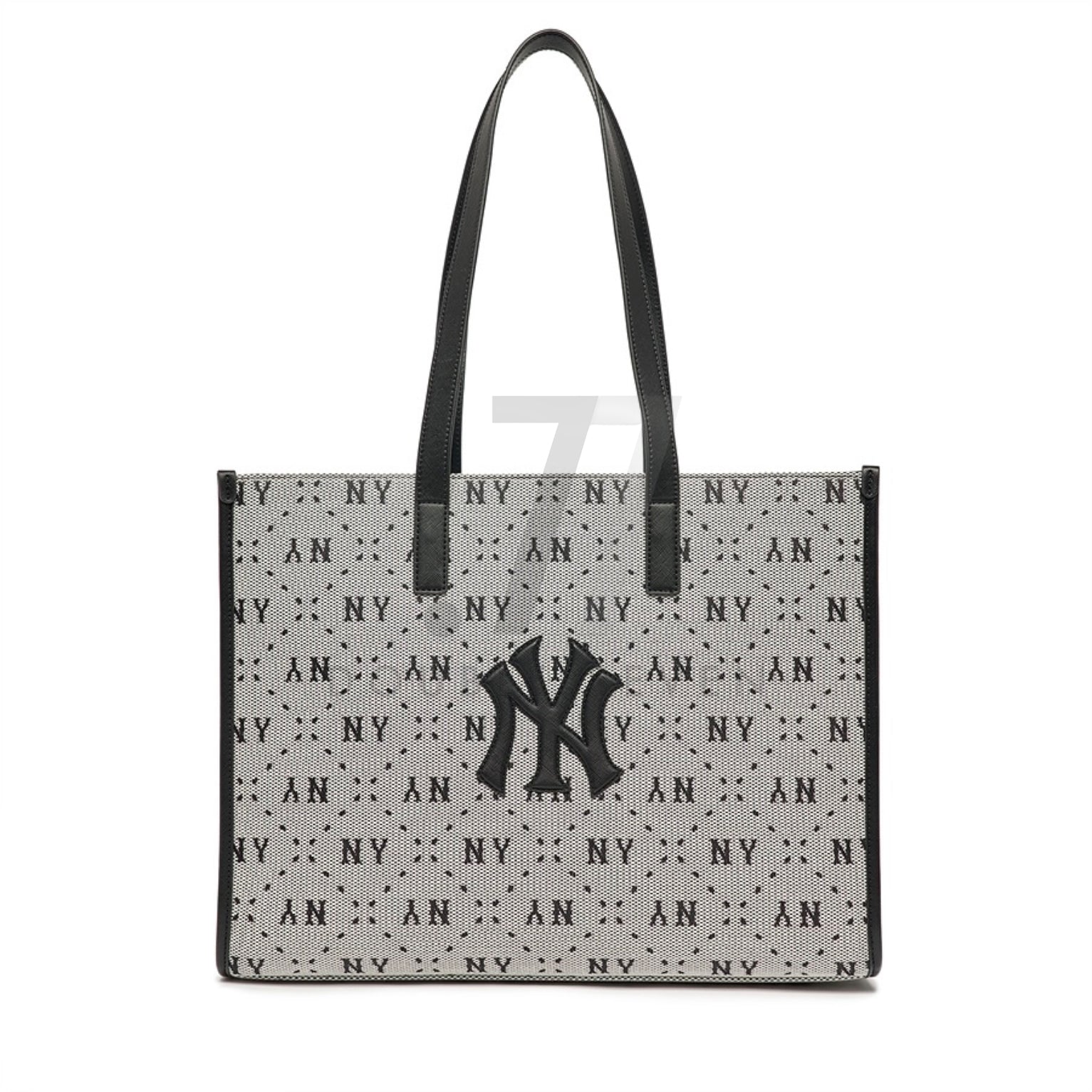 MLB Big Dia Monogram Jacquard L Tote Bag New York Yankees (Preorder)