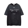 Bemcsho Acid Wash Oversized T-Shirt