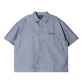Against Lab Stripe Standard Shirt (Grey)
