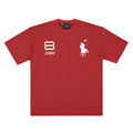 Stoned & Co Dark Horse Polo T-Shirt (Red)