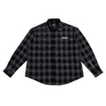 Breaking Stoned Rhinestone Flannel (Black)
