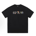 Bipolar Embroidered Floral Oversized T-Shirt