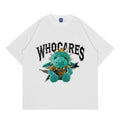 WhoCares Rock N Roll Dragon Tee (White)
