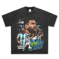 Lionel Messi Oversized Washed T-Shirt