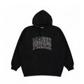 Mason Prince Embroidered Patchwork Logo Hoodie