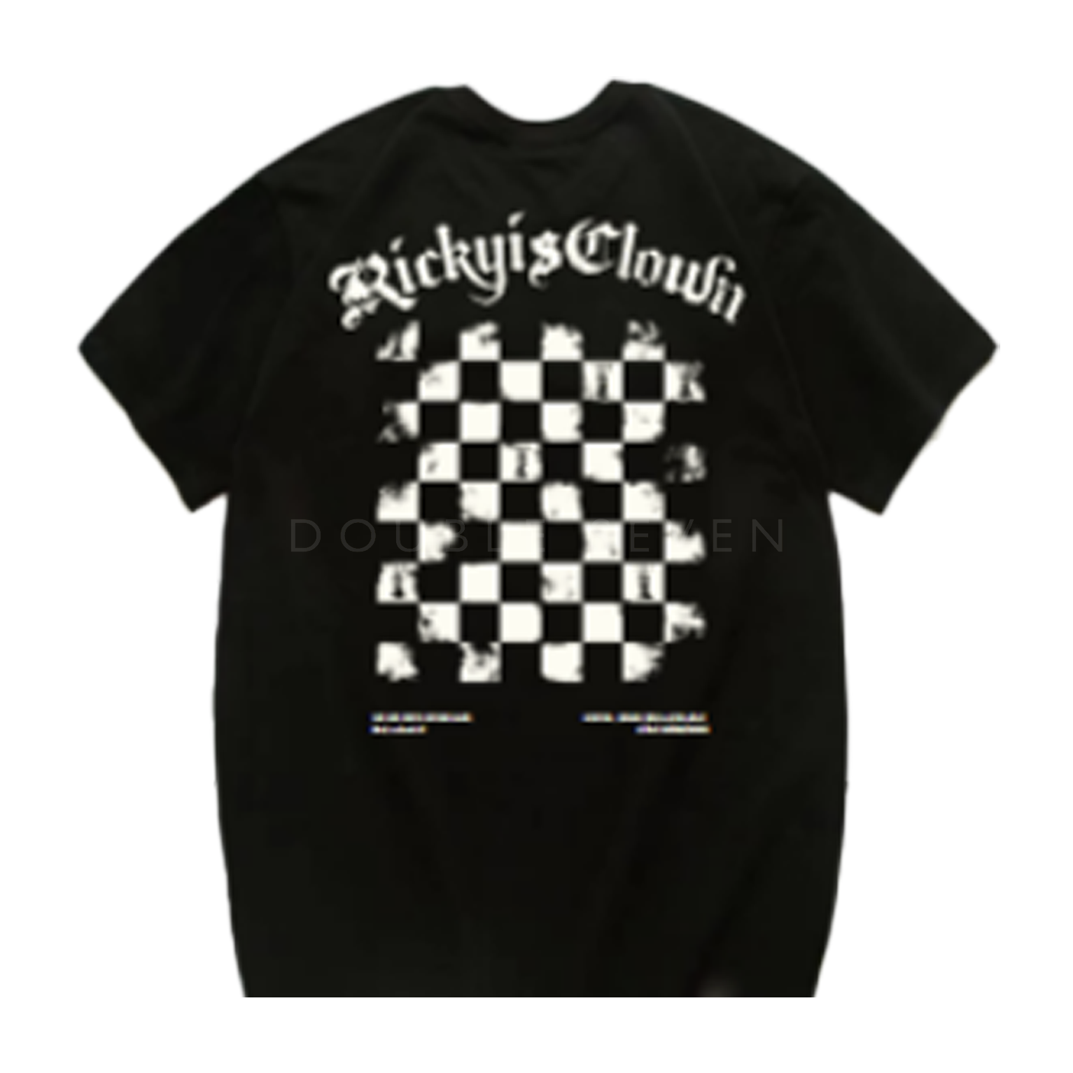 RickyisClown "RIC Logo" Checkerboard Tee (Exclusive Design)