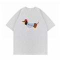 Lemanism Stitch Embroidered Casual T-Shirt (Preorder)