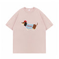 Lemanism Stitch Embroidered Casual T-Shirt (Preorder)