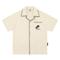Gleen Floral Embroiderd Cuban Shirt