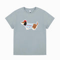 Lemanism Fitted Stitch Embroidered Casual T-Shirt (Preorder)