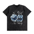 No Risk No Story Oversized Washed T-Shirt (Preorder)