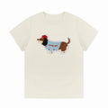 Lemanism Fitted Stitch Embroidered Casual T-Shirt (Preorder)