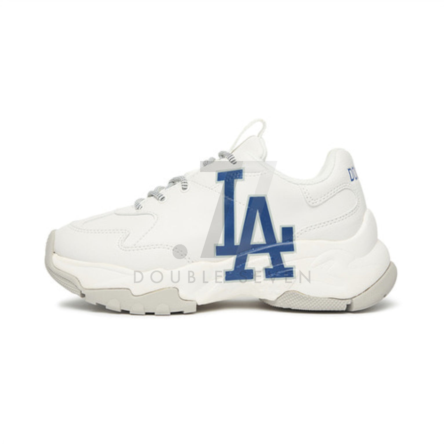 MLB Bigball Chunky A "LA" Dodgers Sneaker (White) (Preorder)