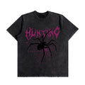 Spider Hunting Oversized Washed T-Shirt (Preorder)