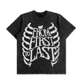 Bone “First To Last” Oversized Washed T-Shirt (Preorder)