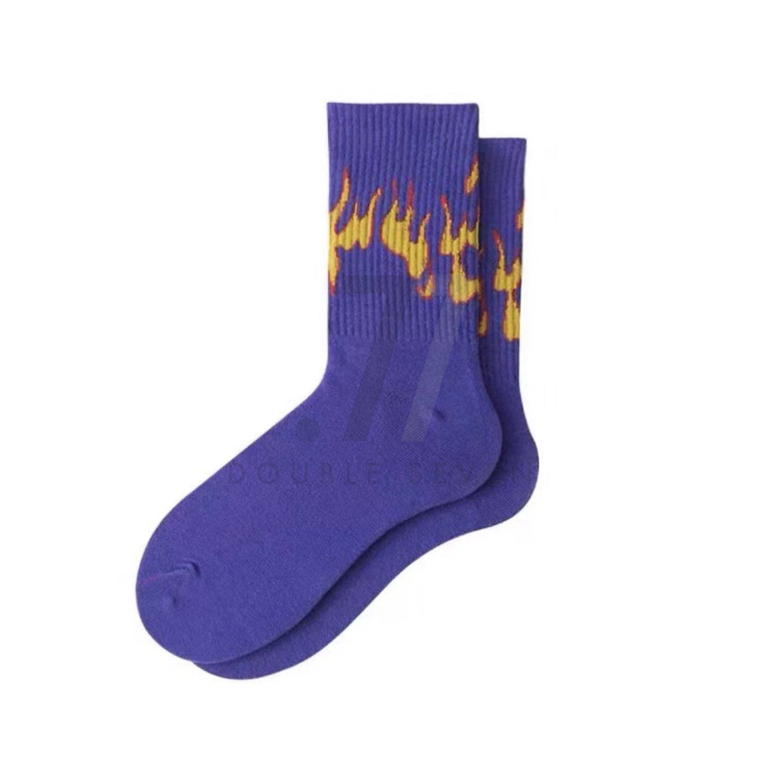 Thrasher Flame Unisex Long Socks