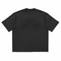 Mason Prince Contrast Distressed T-Shirt (Black)
