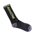 Chrome Hearts Contrast Stripe Unisex Long Socks (Black Yellow)