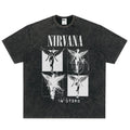 Nirvana Sketch Angel Washed T-Shirt