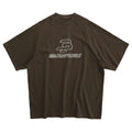 Mason Prince 90s Retro Embroidery Logo Tee (Beige)
