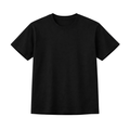 Premium Crew Neck Basic T-Shirt (Black)