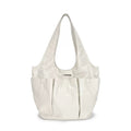 Matin Kim Double Pocket Wrinkle Tote Bag (Ivory)