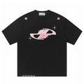 Harsh & Cruel Futuristic Gradient Logo Oversized T-Shirt