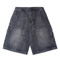 Against Lab D.Knee Money Shorts (Denim Black)