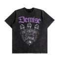 Demise Skull Oversized Washed T-Shirt (Preorder)
