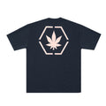 Stoned & Co Colours Genetic Hexagon Tee (Navy Pink)