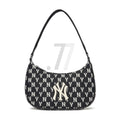 MLB Monogram "New York" Yankees Hobo Bag (Preorder)