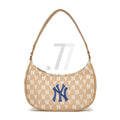 MLB Monogram "New York" Yankees Hobo Bag (Preorder)