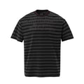 Archive Lab Striped Racing Letter T-Shirt (Black)