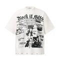 GLFS "Rock It" Casual Graphic T-Shirt