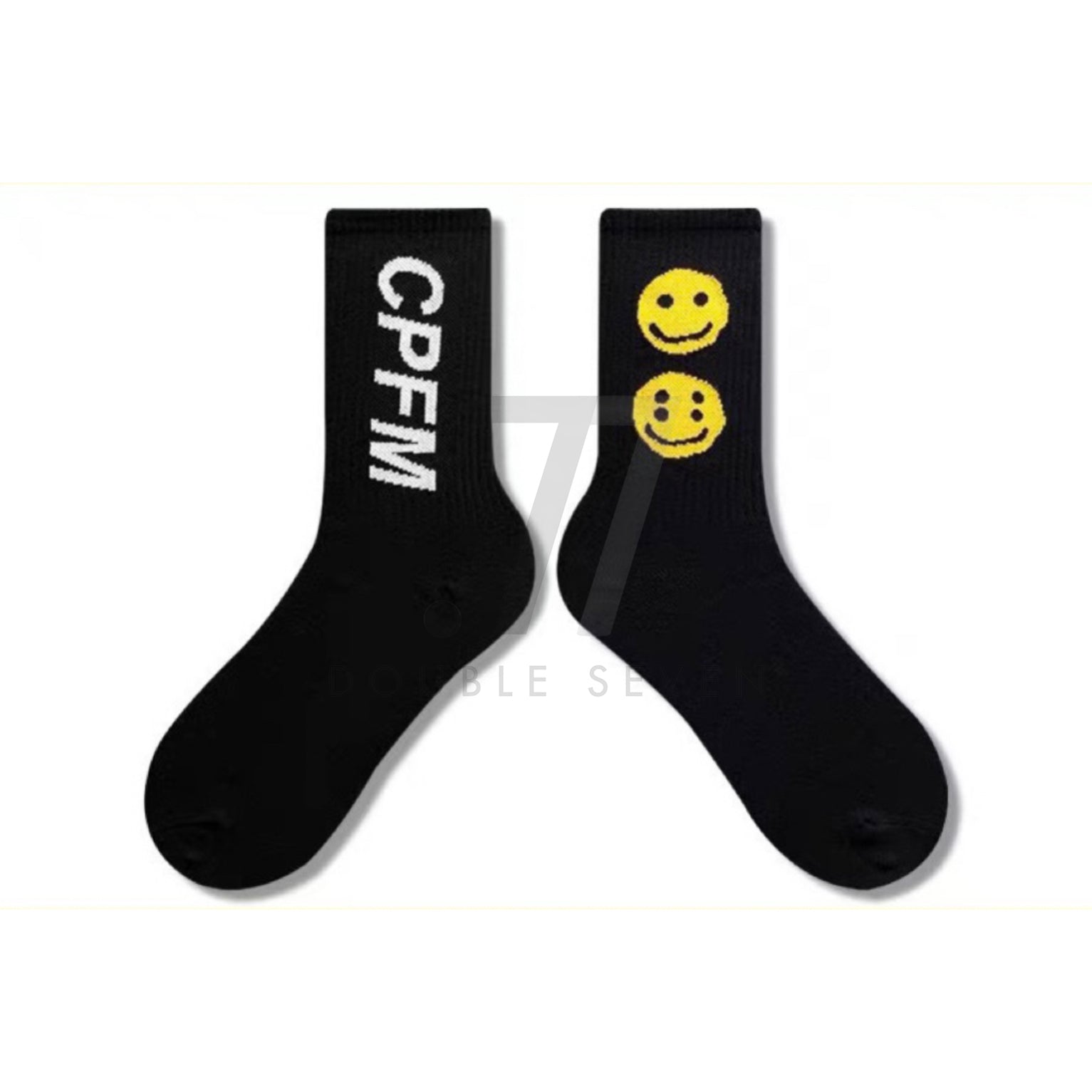 CPFM Smiley Face Unisex Long Socks