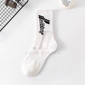 WE11DONE Premium Unisex Long Socks