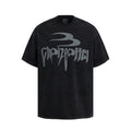 Choize 3M Washed Script Graphic T-Shirt