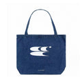 Crying Center Denim Logo Tote Bag