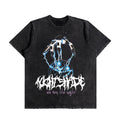 Nightshade Lightning Oversized Washed T-Shirt (Preorder)