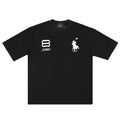 Stoned & Co Dark Horse Polo T-Shirt (Black)