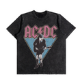 ACDC Retro Guitar Washed T-Shirt II (Preorder)
